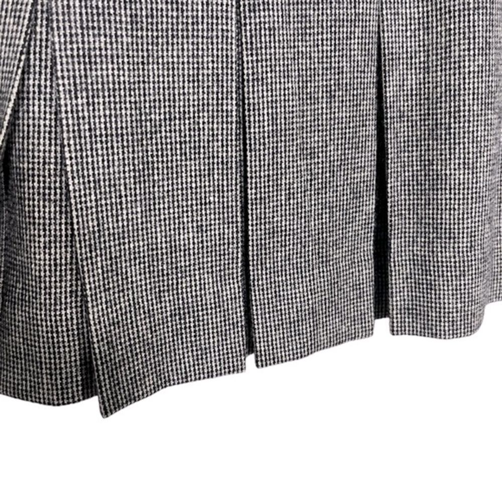 Vintage 80s Pendleton Virgin Wool Black White Hou… - image 5